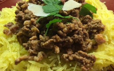 Spaghetti Squash Bolognese