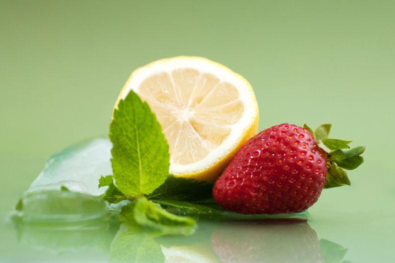 Strawberry Lemon Mint Refresher